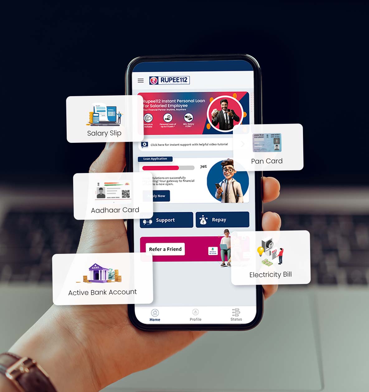 Personal loan documents required 