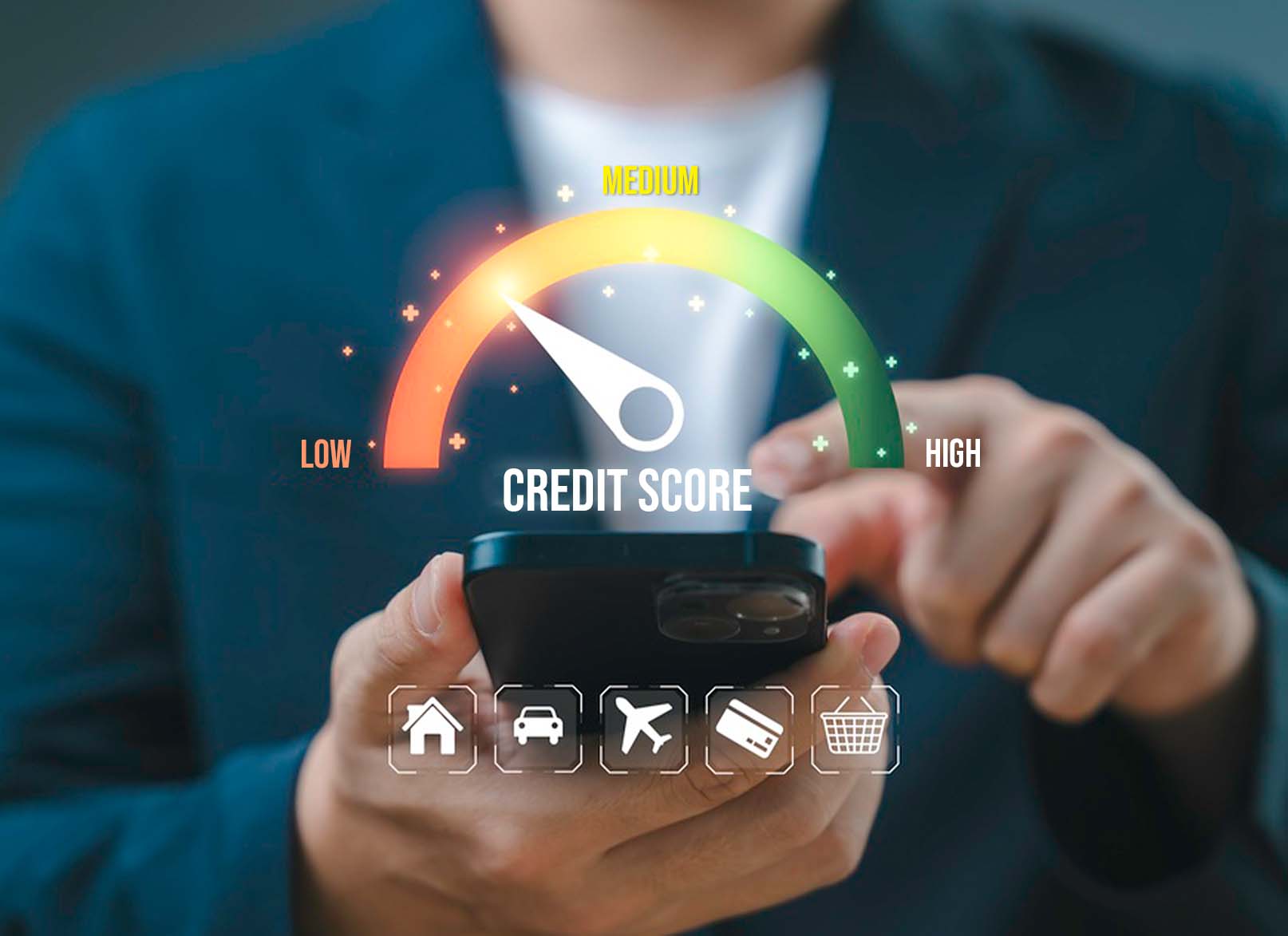 Cibil score graph for loan