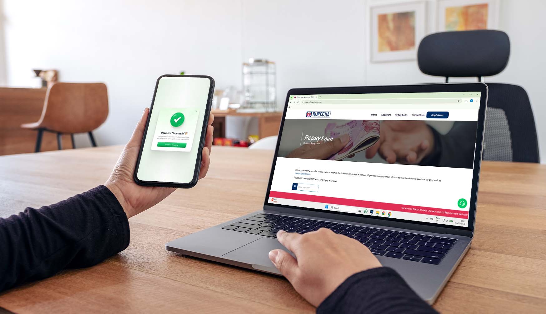 Stress free repayemnt